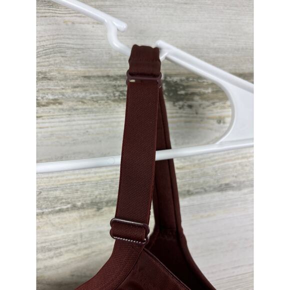 Cacique Women’s Plus 42DD Brown Boost Plunge Bra Underwire New - Picture 5 of 8